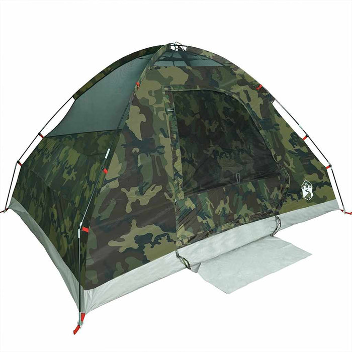 Koepeltent – Waterdichte tent – Camouflage – Compact ontwerp – 2, 4 of 6 Personen - Bivakshop