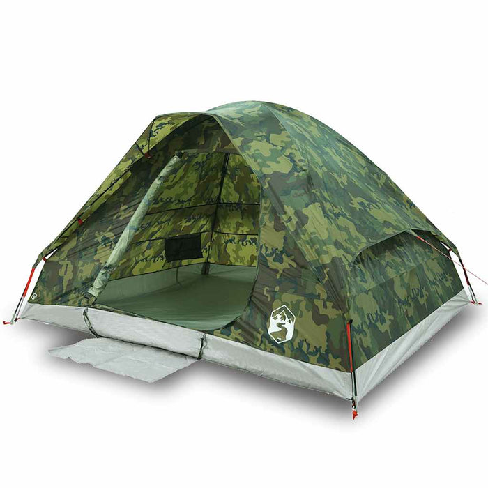 Koepeltent – Waterdichte tent – Camouflage – Compact ontwerp – 2, 4 of 6 Personen - Bivakshop