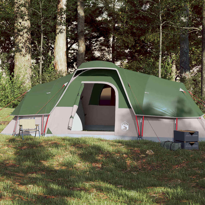 Koepeltent – Waterdichte tent – Groen – Compact ontwerp – 9 of 11 Personen - Bivakshop
