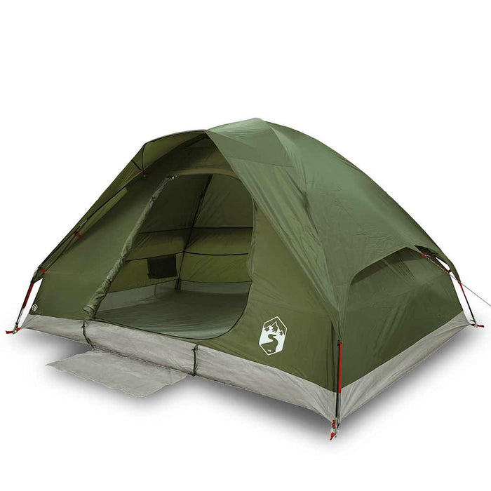 Koepeltent – Waterdichte tent – Olijfgroen – Compact ontwerp – 2, 4 of 6 Personen - Bivakshop