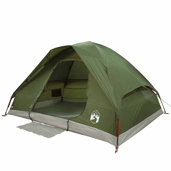 Koepeltent – Waterdichte tent – Olijfgroen – Compact ontwerp – 2, 4 of 6 Personen - Bivakshop