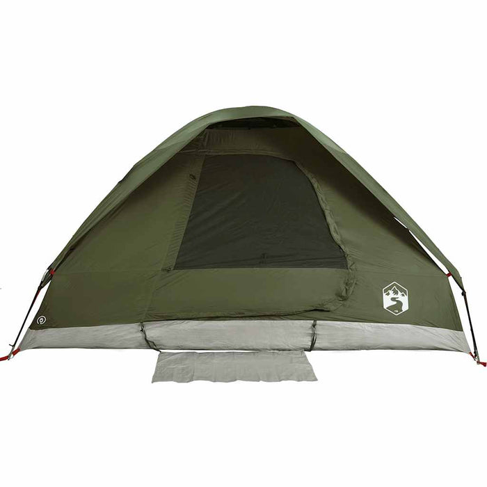 Koepeltent – Waterdichte tent – Olijfgroen – Compact ontwerp – 2, 4 of 6 Personen - Bivakshop