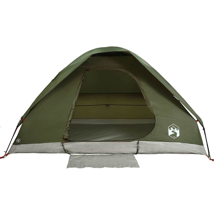 Koepeltent – Waterdichte tent – Olijfgroen – Compact ontwerp – 2, 4 of 6 Personen - Bivakshop