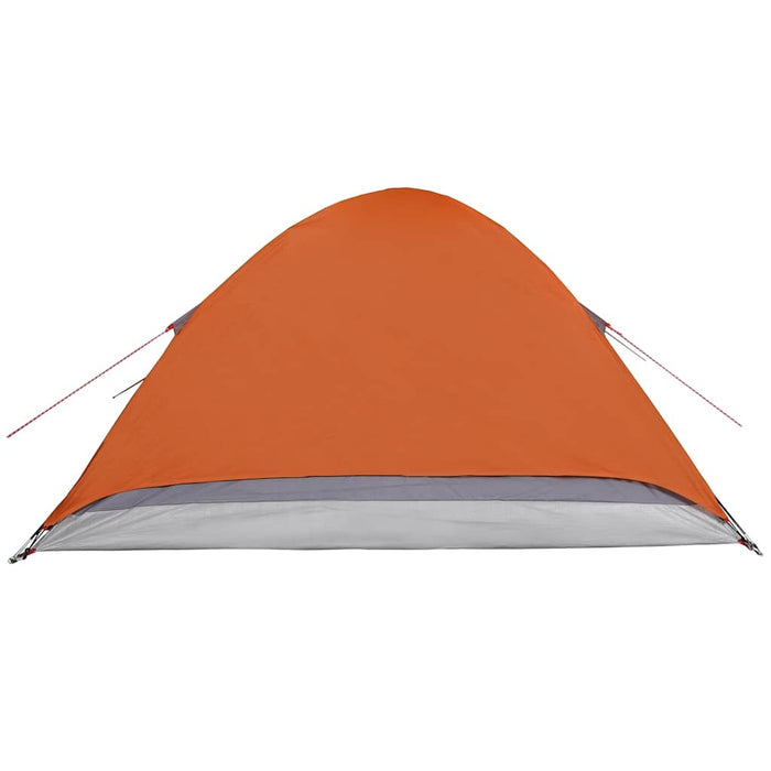 Koepeltent – Waterdichte tent – Oranje en grijs – Compact ontwerp – 2 of 4 Personen - Bivakshop