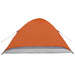 Koepeltent – Waterdichte tent – Oranje en grijs – Compact ontwerp – 2 of 4 Personen - Bivakshop