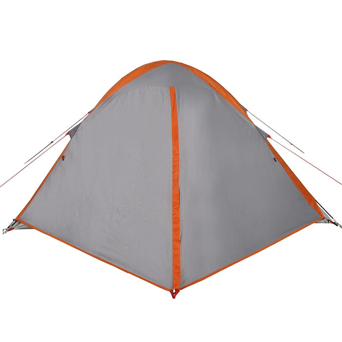 Koepeltent – Waterdichte tent – Oranje en grijs – Compact ontwerp – 2 of 4 Personen - Bivakshop