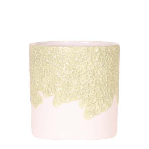 Kolibri Home – Bloom Sierpot Met Bloesemreliëf – Diverse Kleuren & Maten - Bivakshop
