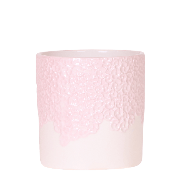 Kolibri Home – Bloom Sierpot Met Bloesemreliëf – Diverse Kleuren & Maten - Bivakshop