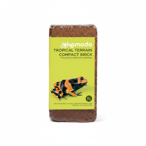 Komodo - Trop Terrain Compact Blok – Standaard Medium – Natuurlijk Substraat - Bivakshop