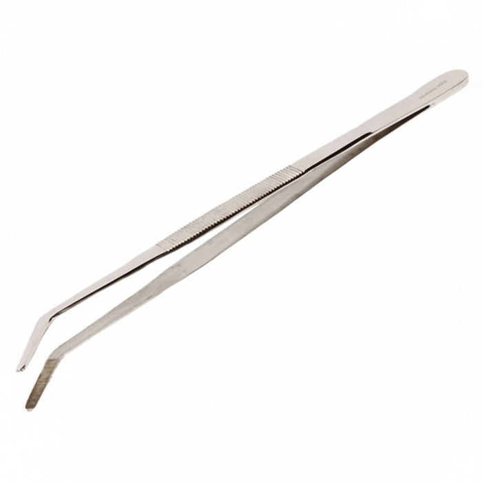 Komodo - Voederpincet Gebogen – RVS – 25 cm & 30 cm - Bivakshop