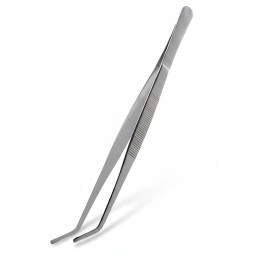 Komodo - Voederpincet Gebogen – RVS – 25 cm & 30 cm - Bivakshop