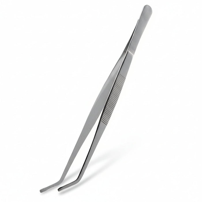 Komodo - Voederpincet Gebogen – RVS – 25 cm & 30 cm - Bivakshop