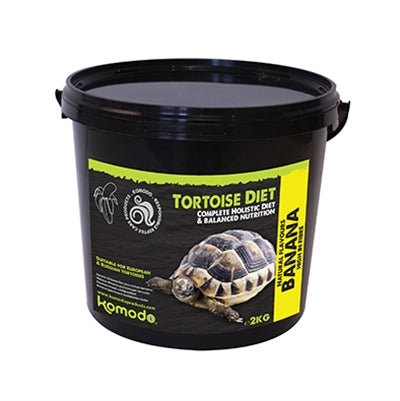 Komodo - Voer Schildpad Banaan – Compleet Pelletvoer – 170 gr, 680 gr of 2 kg - Bivakshop