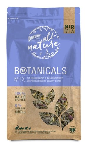 Kruidenmix Knaagdieren – Graanvrij Botanisch Voer – Hibiscus & Peterselie - Bivakshop