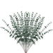 Kunstmatige eucalyptus bladeren - Set van 12 stuks voor tafeldecoratie - Bivakshop