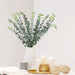 Kunstmatige eucalyptus bladeren - Set van 12 stuks voor tafeldecoratie - Bivakshop