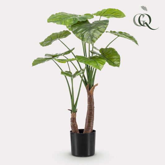 Kunstplant - Alocasia - Olifantsoor - 110Cm - Bivakshop