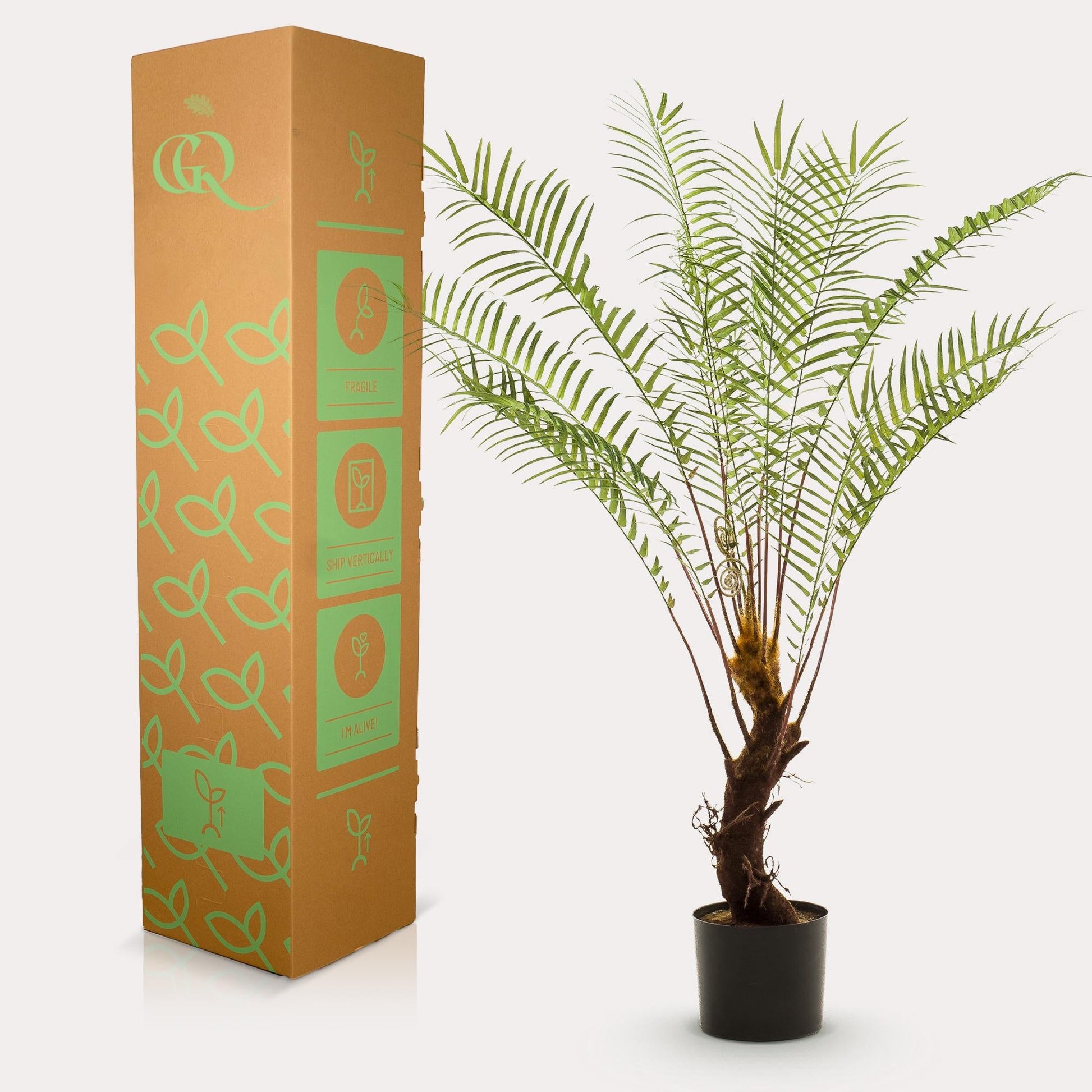 Kunstplant - Boomvaren - X15 - 125 cm - Bivakshop
