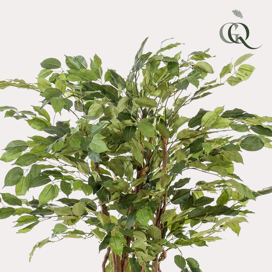 Kunstplant - Ficus Liana - Vioolbladplant - 140Cm - Bivakshop