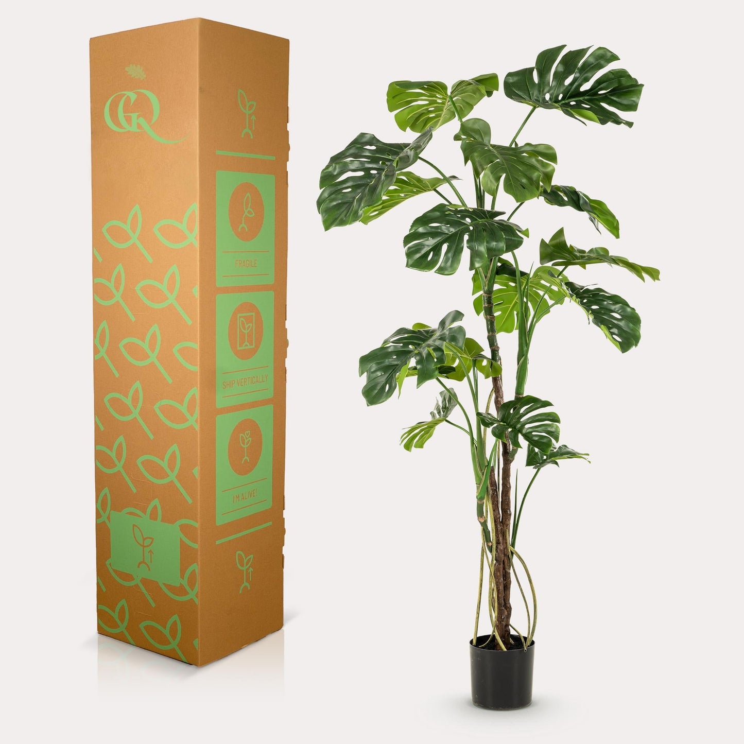 Kunstplant - Monstera - Gatenplant - 180Cm - Bivakshop