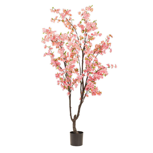 Kunstplant Prunus - Kersenbloesem Roze - 210 cm - Romantisch & Onderhoudsvrij - Bivakshop