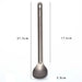 Lang handvat titanium lepel – Ultralicht & outdoor bestek - Bivakshop