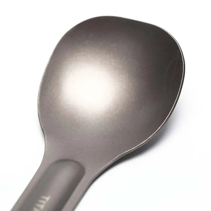 Lang handvat titanium lepel – Ultralicht & outdoor bestek - Bivakshop
