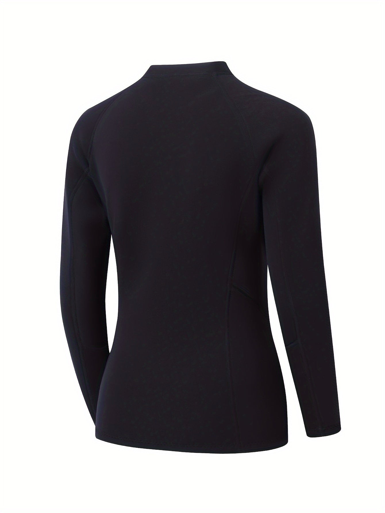 Lange mouw rits neopreen top 3mm - Medium stretch water sport top - Voor vrouwen - Bivakshop