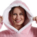Lange Winter Hoodie Deken (Unisex) – Zachte Fleece TV Deken - Bivakshop