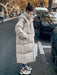 Lange winterjas - Warme katoenen parka - Grote maat Koreaanse stijl voor dames - Bivakshop