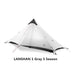 Lanshan 2 3F UL Gear tent - Ultralicht 1 - 2 personen - 3 - 4 seizoenen - Bivakshop