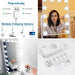 LED make - up spiegelverlichting - USB - aangedreven, dimbaar - Set van 10 lampen - Bivakshop