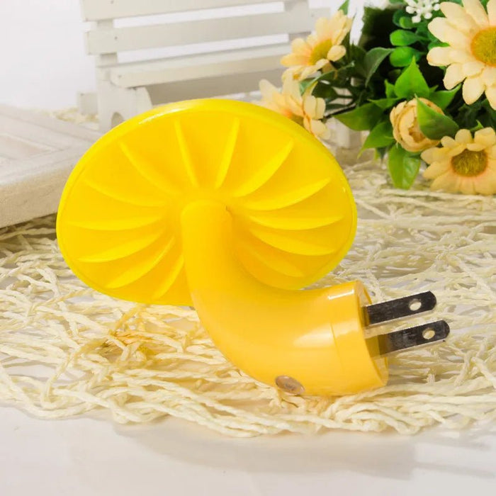 LED nachtlampje - Paddenstoel wandlamp met lichtsensor - EU/US plug voor slaapkamer en decoratie - Bivakshop