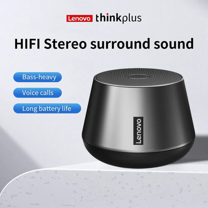 Lenovo K3 Pro Bluetooth Speakers Outdoor Portable Wireless Loudspeaker Music Player With Microphone HiFi Stereo Sound Subwoofer - Bivakshop