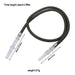 Leren waterpijpslang met acryl handvat - Shisha accessoires voor bars en feestjes - Bivakshop