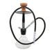 Leren waterpijpslang met acryl handvat - Shisha accessoires voor bars en feestjes - Bivakshop