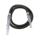 Leren waterpijpslang met acryl handvat - Shisha accessoires voor bars en feestjes - Bivakshop