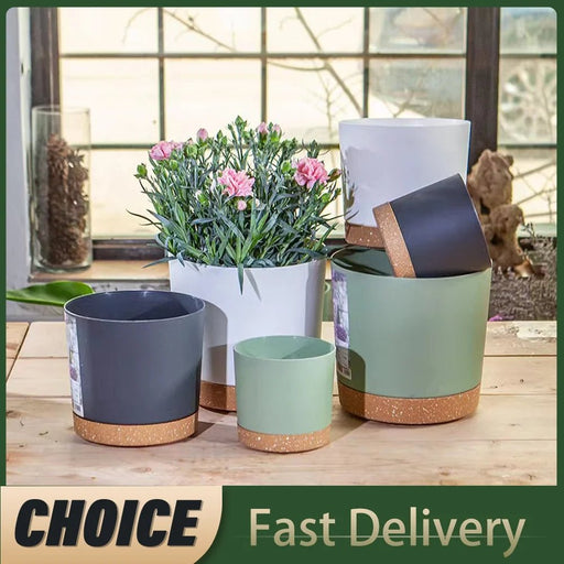 Lichtgewicht grote bloempotten - Indoor en outdoor gebruik - Met drainage - Bivakshop