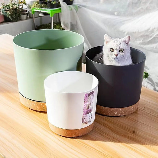 Lichtgewicht grote plantenpotten - Geschikt voor binnen - en buitenplanten - Bivakshop