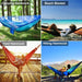 Lichtgewicht hangmat met muskietennet – parachutestof 250×120 cm - Bivakshop