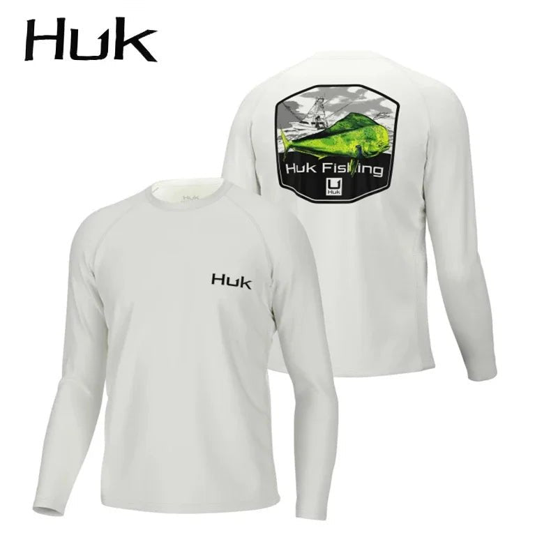 Lichtgewicht visshirt met lange mouwen – Ademend & UV - beschermend UPF 50 zomer shirt voor outdoor sport - Bivakshop