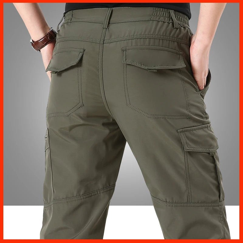 Lichtgewicht waterdichte cargobroek - Sneldrogende ademende hikingbroek voor mannen - Bivakshop