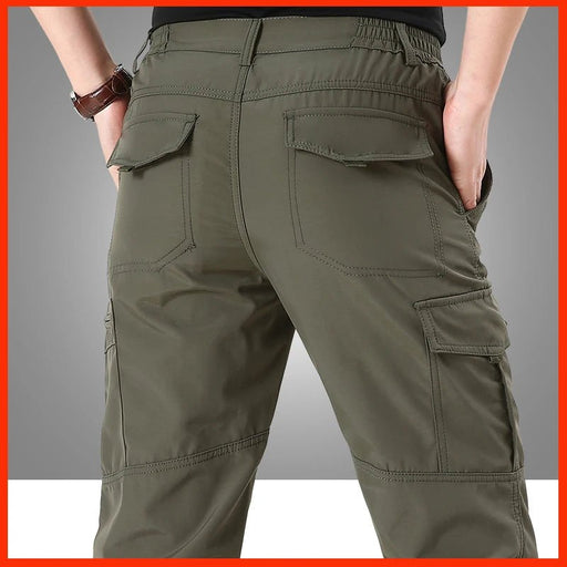 Lichtgewicht waterdichte cargobroek - Sneldrogende ademende hikingbroek voor mannen - Bivakshop