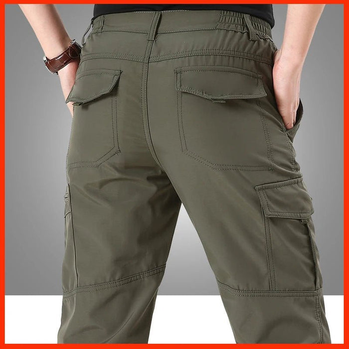 Lichtgewicht waterdichte cargobroek - Sneldrogende ademende hikingbroek voor mannen - Bivakshop