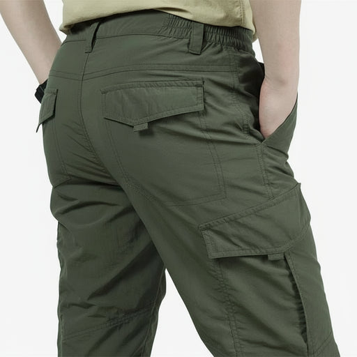 Lichtgewicht waterdichte cargobroek - Sneldrogende ademende hikingbroek voor mannen - Bivakshop