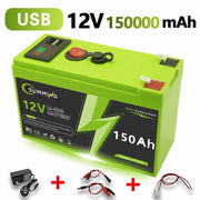 LiFePO4 accu 12V krachtige energieopslag met BMS