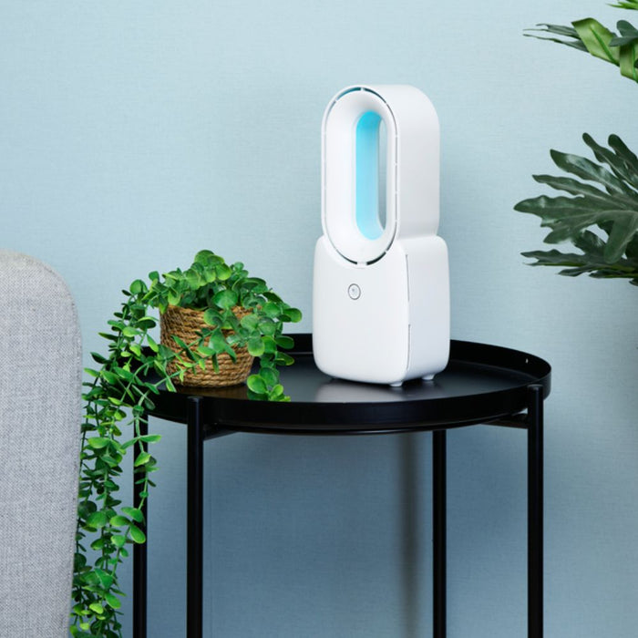 Lifetime Air - Bladloze Tafelventilator USB – Veilig & Stil – Compacte Design Ventilator - Bivakshop