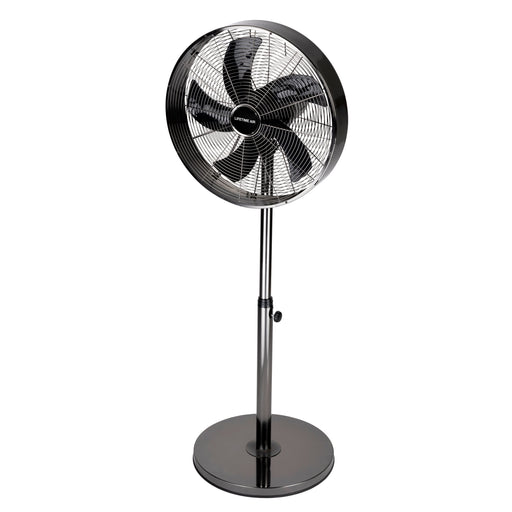 Lifetime Air - Staande Ventilator – 40 cm – Antraciet / Gunmetal – Krachtig (50W) – In Hoogte Verstelbaar - Bivakshop