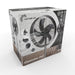 Lifetime Air - Staande Ventilator – 40 cm – Antraciet / Gunmetal – Krachtig (50W) – In Hoogte Verstelbaar - Bivakshop