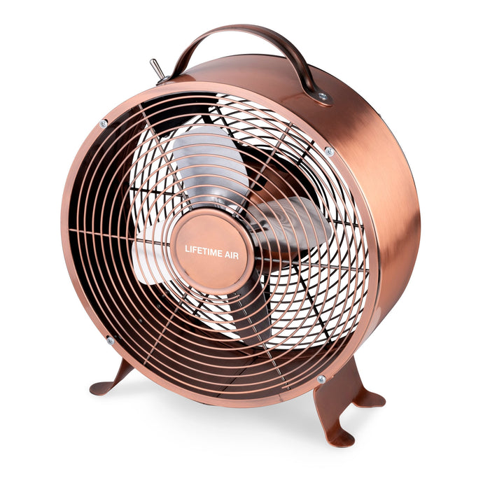 Lifetime Air - Tafelventilator – 20 cm – Energiezuinig (20W) – Compacte Verkoeling voor 230V - Bivakshop